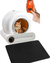 Limani Zelfreinigende Kattenbak XXL - Elektrische Kattenbak - Automatische Kattenbak - Electrische Kattenbak Incl. Kattenbakmat