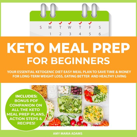 Keto Meal Prep for Beginners - cover
