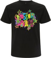 T-shirt Glow dans le noir - Zwart - XXL