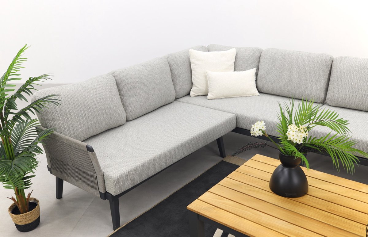 Durban/mindo loungeset - hoekbank - 2-delig