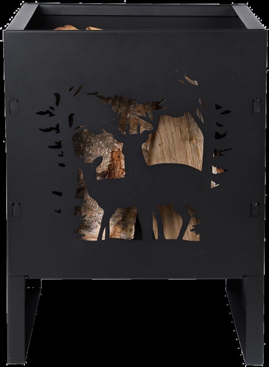 Esschert Design Square Fire Basket Herten