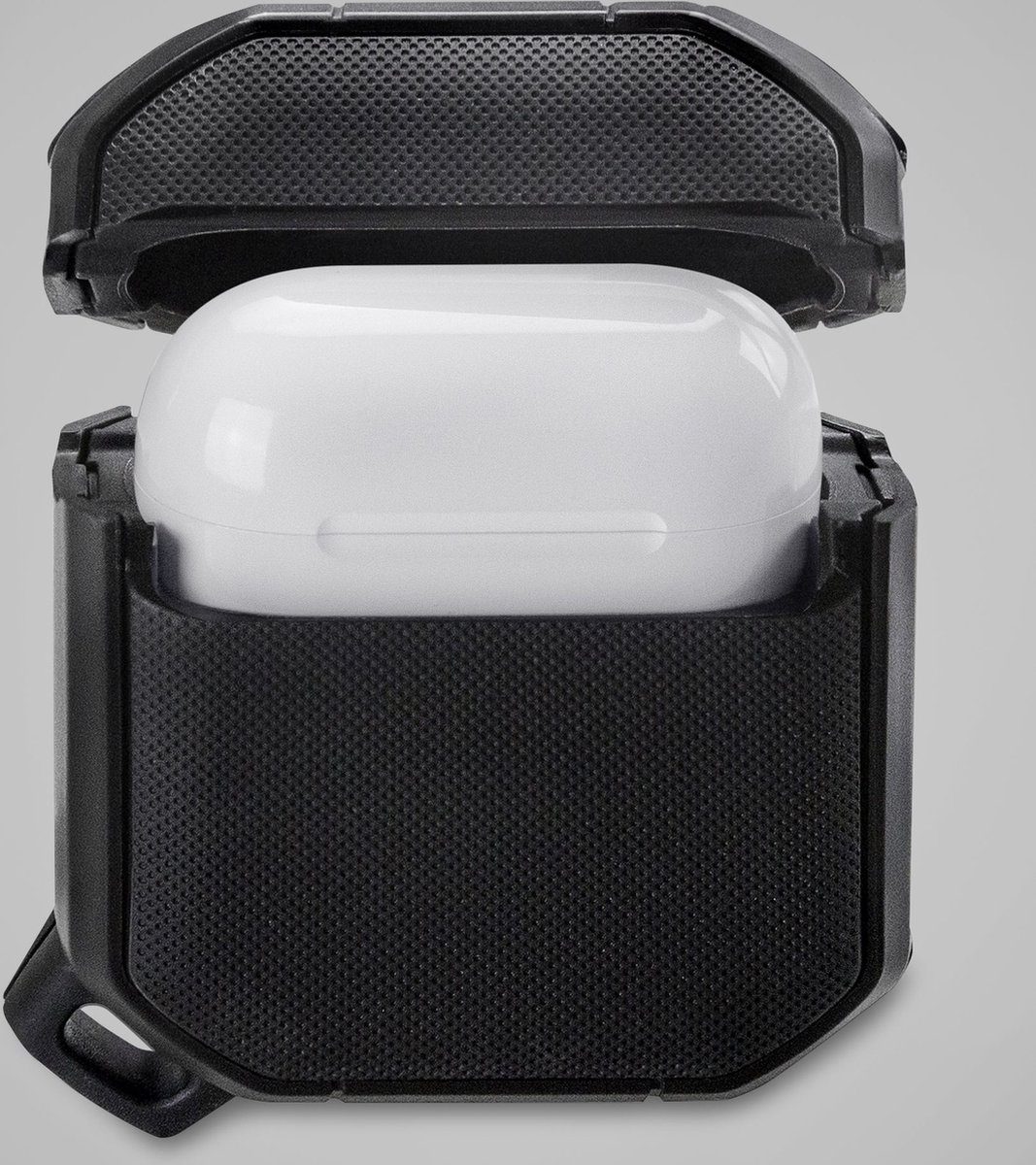 Xccess Armor Hoesje geschikt voor Apple AirPods Pro 1 Hardcase Hoesje - Blauw