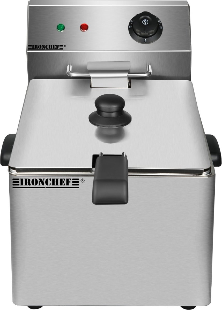 IRONCHEF Friteuse incl Frituurfilter, ECO LINE 8 Liter 3,25KW