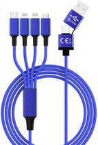 Smrter USB-laadkabel USB-A stekker, USB-C stekker, Apple Lightning stekker, Apple Lightning stekker, USB-micro-B stekke