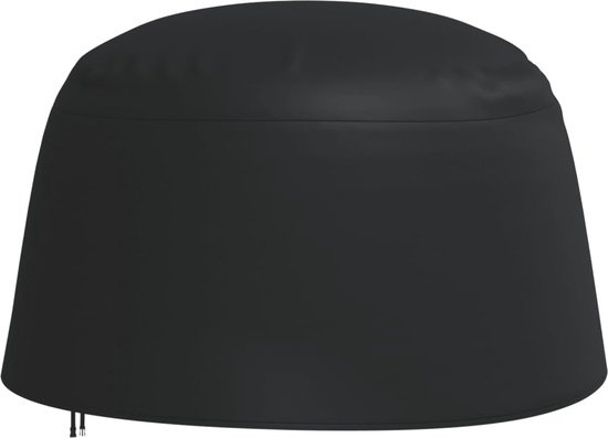 vidaXL-Hoes-voor-hangende-ei-stoel-Ø-190x115-cm-420D-oxford-stof-zwart