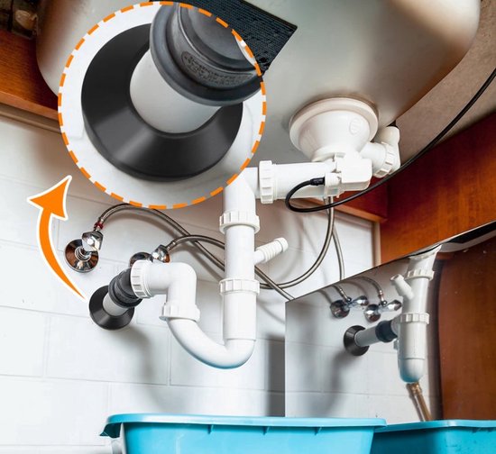 Radiator Rozet Verwarmingsbuis rozet zwart - Voor buizen Ø 15-17mm - Afwerking ...