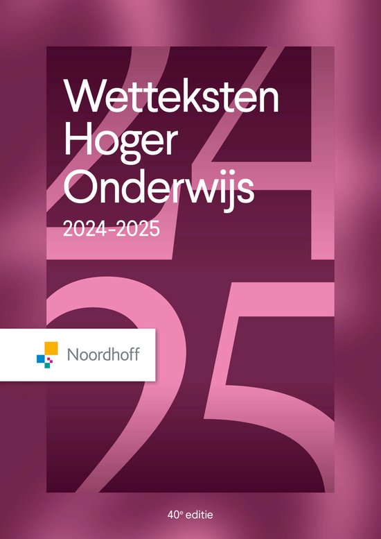 Wetteksten Hoger Onderwijs 2025 2025 Celie Darleen