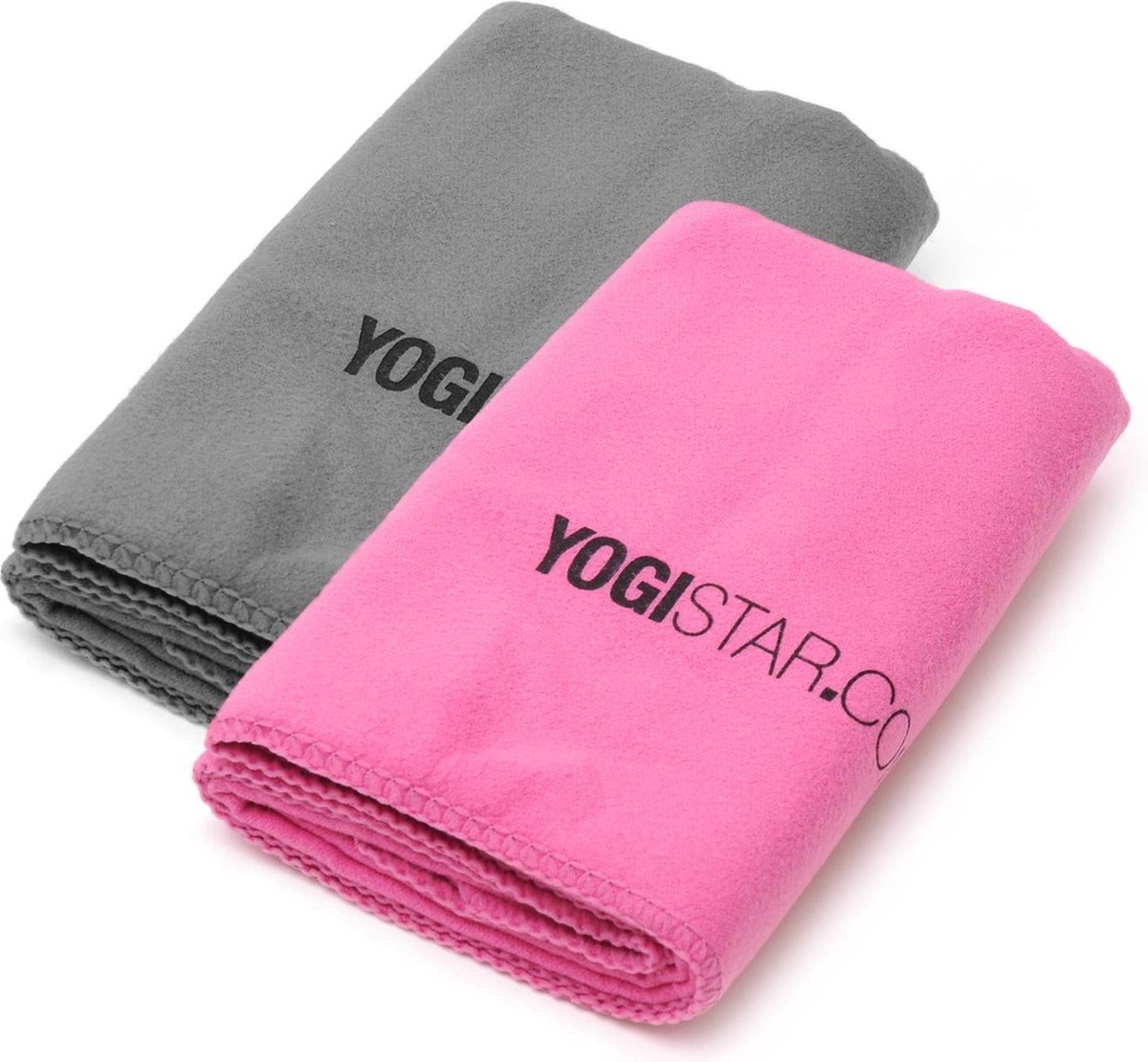 Yoga doek yogiminitowel anthrazit Fitnessmat YOGISTAR