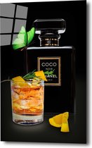 coco butterfly glass 60x40 plexiglas 5mm