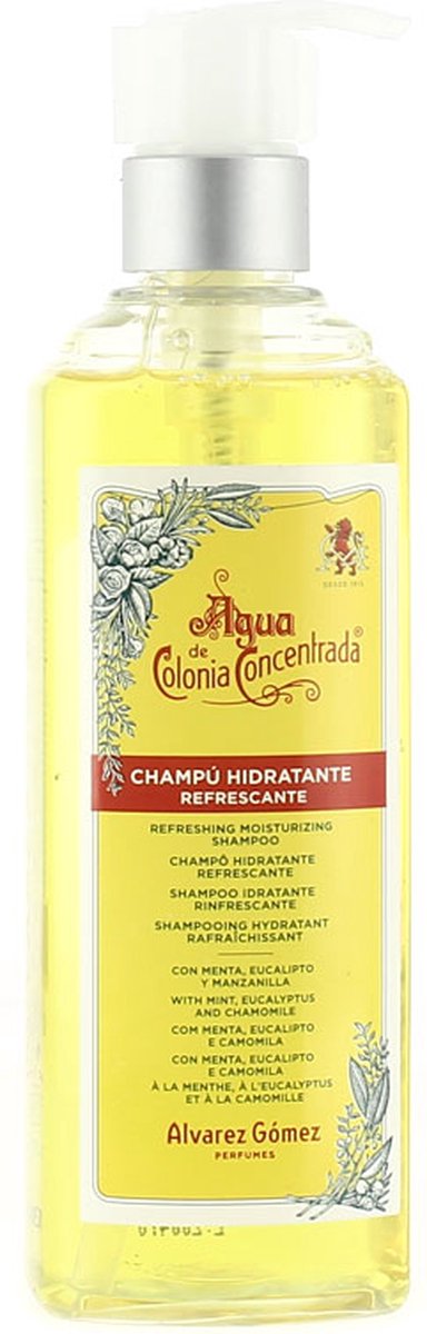 Moisturizing Shampoo Alvarez Gomez Agua de Colonia Concentrada Refreshing (290 ml)