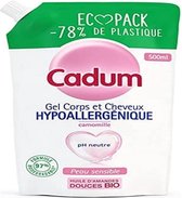 Cadum Gel Douche Hypoallergénique Ecopack Hypoallergénique Camomille 500 ml