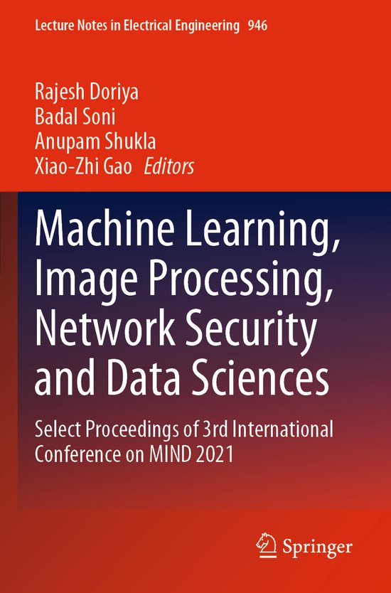Lecture Notes in Electrical Engineering946- Machine Learning ... - cover