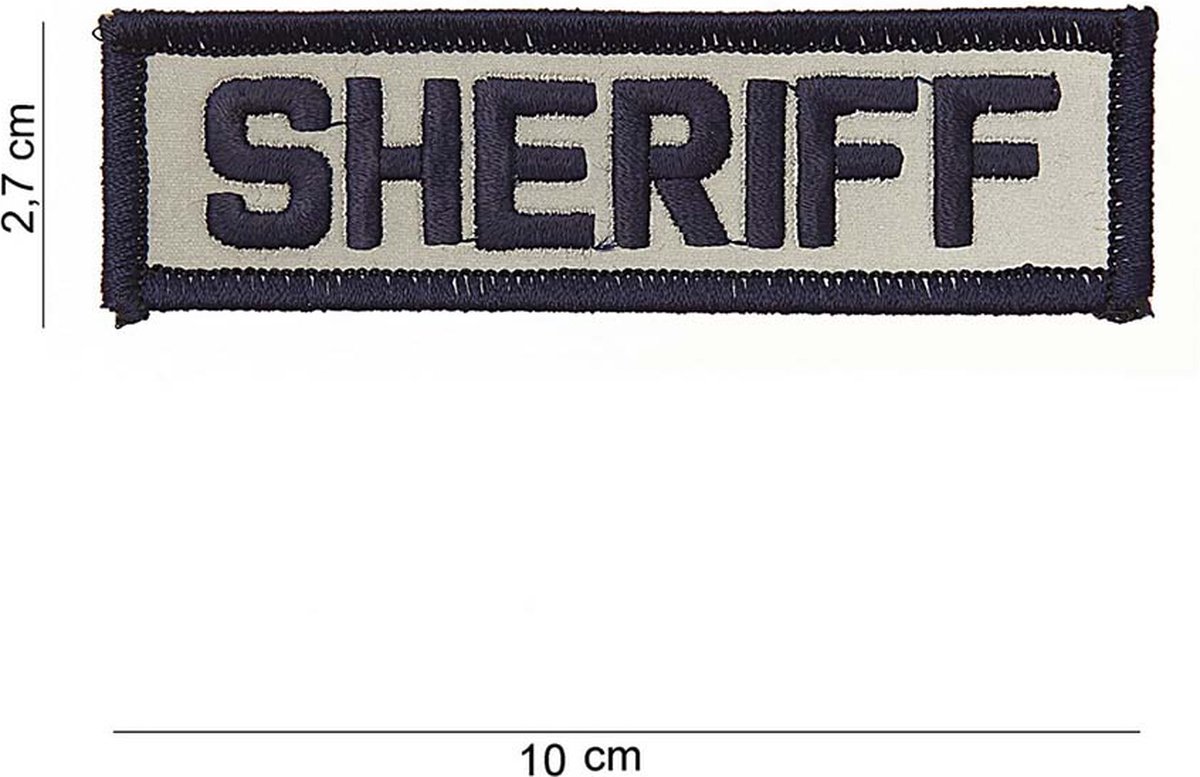 Embleem stof Sheriff