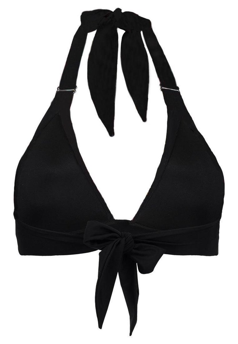 vloot het winkelcentrum samenvoegen Sapph Halter Bikini Top Koko Dames Zwart-s | bol.com