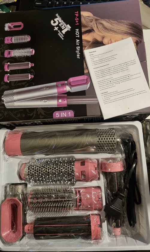 TP-5+1 HOT AIR STYLER PINK