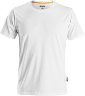 Snickers 2526 AllroundWork, T-shirt Biologisch Katoen - Wit - L