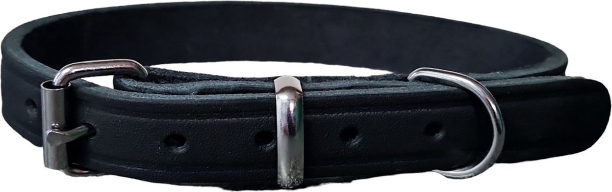 Schins Basic Halsband - Zwart - 45cm