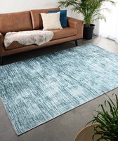 Vintage vloerkleed - Fade Blend turquoise 230x330 cm