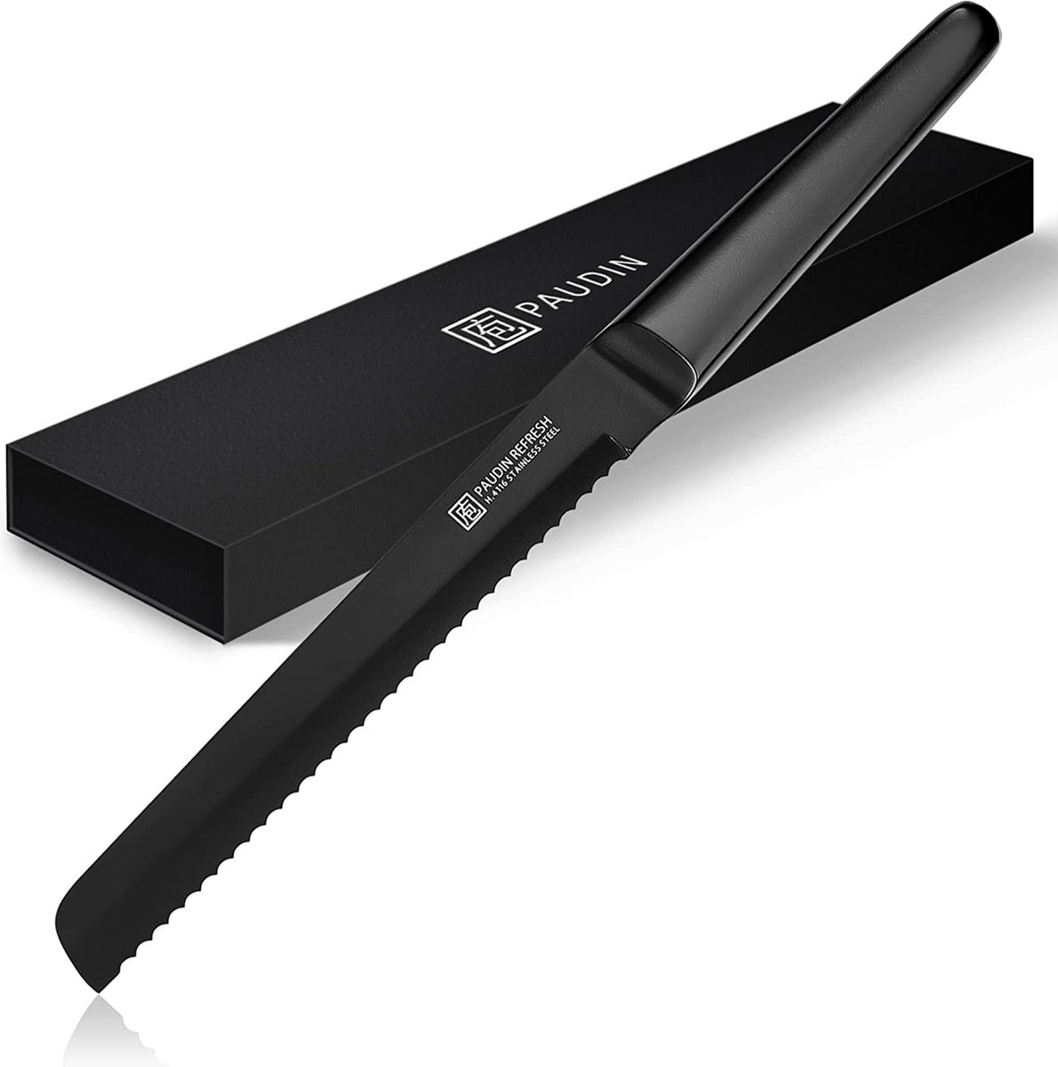 PAUDIN RC2 - Broodmes - 20 cm lemmet - Japans mes - Banket Mes - Keramisch Gecoat - Professioneel Mes