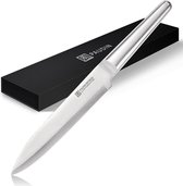 PAUDIN R3 Couteau à découper professionnel en acier inoxydable 20 cm - Couteau de cuisine tranchant comme un rasoir en acier au carbone allemand de haute qualité - Design suédois moderne - Extra hygiénique