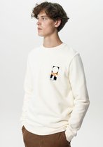 Sissy-Boy - Beige sweater met print