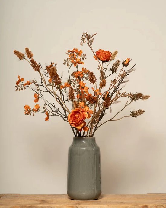 Wyi 3 Pack Kunstmatige Rode Poinsettia Bloem 13.8 Simulatie Zijde Stof Poinsettia Flora Faux Zijde Bloem Poinsettia Kerst Bos Bush voor Thuis Bruiloft Decor