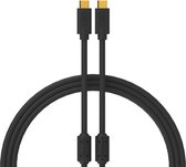 DJ TECHTOOLS Chroma Cables USB C to C black, 0,25 m - Kabel voor DJs