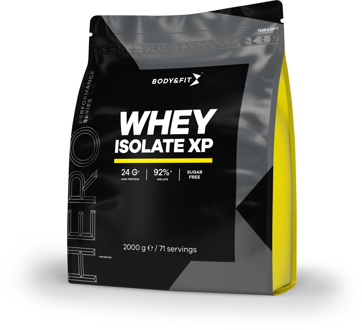 Goedkoopste Body & Fit Whey Isolate XP - Hoogwaardige Proteine Poeder - Whey Protein - Whey Isolaat - Eiwitshakes - Vet- en Suikervrij - 2000 gram - Vanille