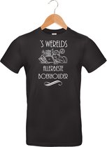 Mijncadeautje T-shirt - 's Werelds beste Boekhouder - - unisex - Zwart (maat L)
