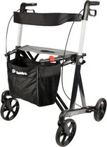 Mobilex Buffalo HD Rollator - 62 cm - XL Rollator - 200 KG belastbaar - Antraciet