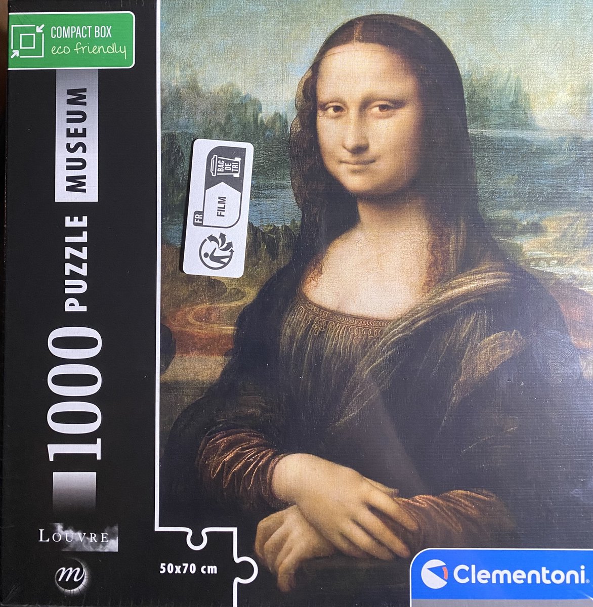 Clementoni puzzel - 1000 stukjes - Museum collection - Mona Lisa