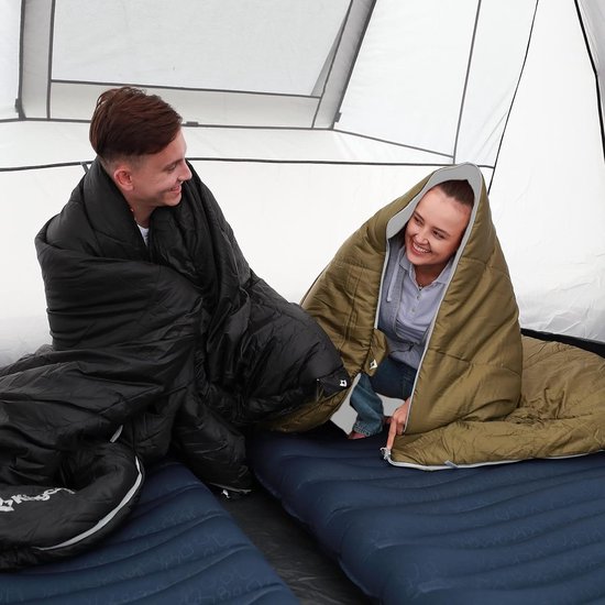 Oventure SleepPlus Sac De Couchage - Violet | 190x80 Cm | Doublure 100