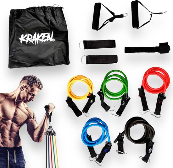 KRAKEN Resistance Bands Tube Set