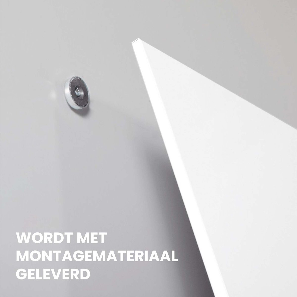 IVOL Whiteboard zonder rand 80x110 cm - Magnetisch thumbnail 2