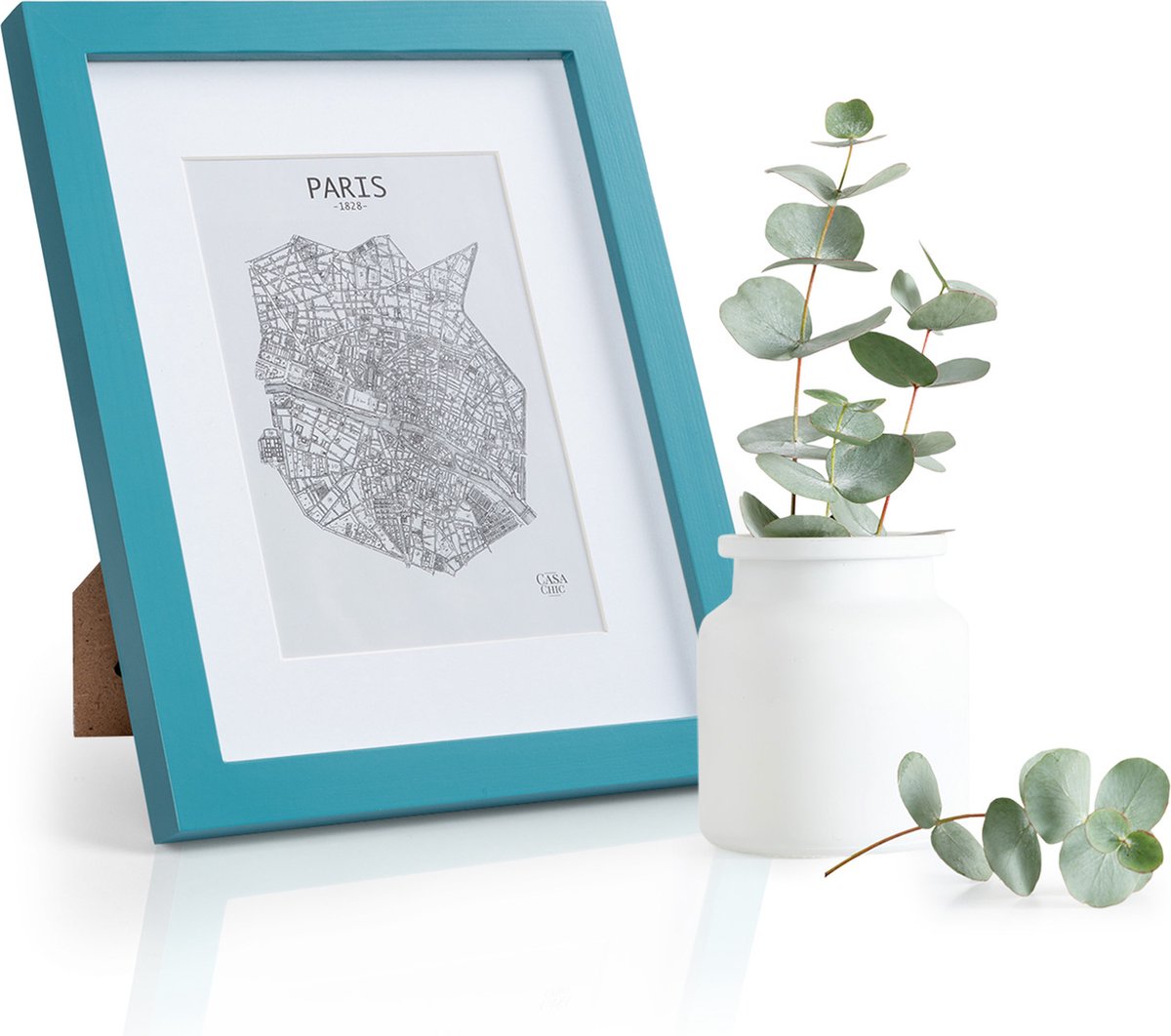 Clapton fotolijst rechthoekig 24,8 x 19,3 cm foto's passe-partout glas