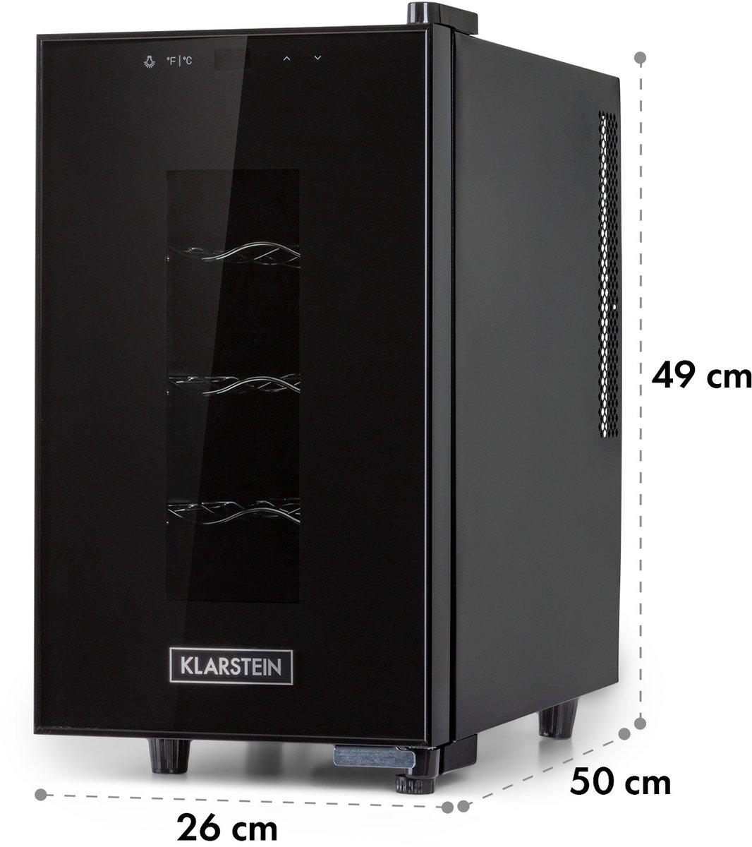 Klarstein Bellevin 8 Uno Wijnkoelkast - 23 Liter - 11-18 °C - afbeelding 3