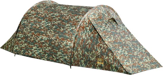Tunel Tent 2 Persoons Tent Familie Kamperen Lichtgewicht Ingangskamer — afbeelding 5