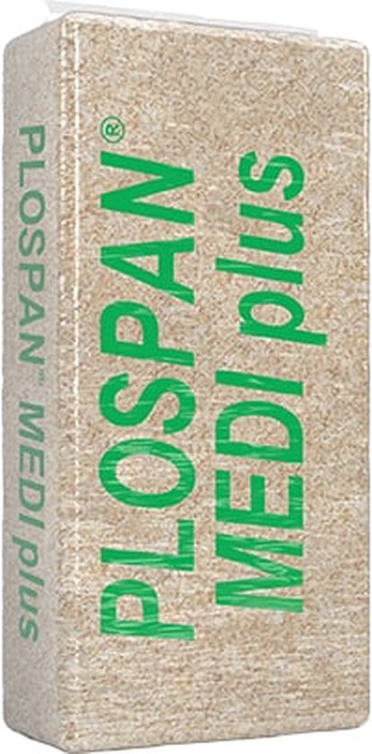 Plospan Medi+ Premium Wit Zaagsel 1e Keus - 140L - 18kg - Optimale Bodembedekking - zaagsel bodembedekking - zaagsel knaagdieren bodembedekker - Houtsnippers Bodembedekking