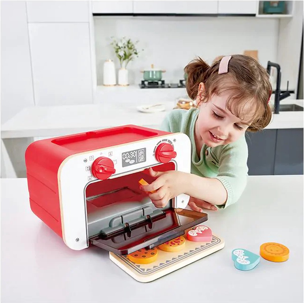 Hape Speelgoedoven met Magische Koekjes - Kleurveranderende Bakoven Speelset, 3 jaar+ — afbeelding 7