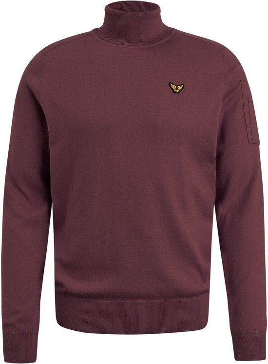 Portofino blauwe coltrui wol slim fit