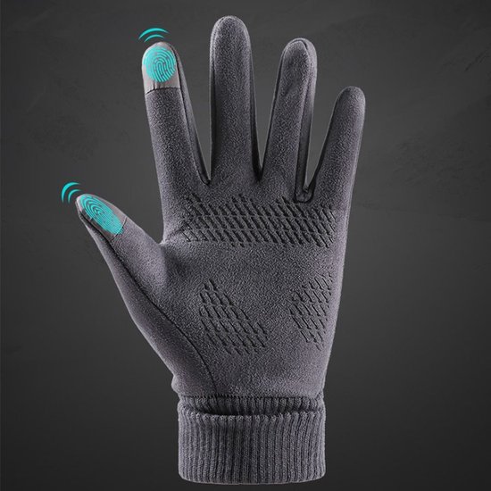 Livano Gants de moto - Manchons - Manchons pour vélo - Scooter - Cyclomoteur - Étanche - Imperméable - Blauw