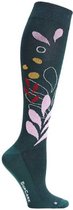 Supcare compressie sokken maat S (37-39) – botanic garden groen - trendy compressiekousen – steunkousen – ademend – gezwollen, vermoeide en pijnlijke benen & voeten – spataderen - dagelijks gebruik – vliegreizen – zwangerschap – dames en heren