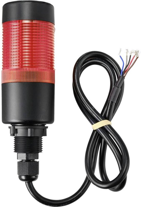 TRU COMPONENTS TC-11469356 Colonne de signalisation LED Rouge 1 pièce(s)