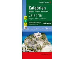 F&B Calabrië - Catanzaro Wegenkaart