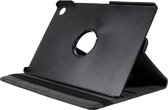 LuxeBass tablethoes voor Samsung Galaxy Tab A9 Plus | kunstleer | zwart | book case | volledige bescherming | valbestendig tot 1m