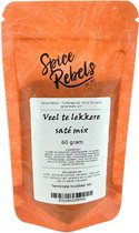 Spice Rebels - Veel te lekkere saté mix - zak 60 gram - saté kruidenmix