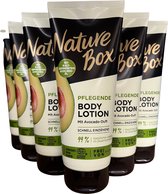 Nature Box - Avocado - Bodylotion - Lichaamsverzorging - Voordeelverpakking - 6 x 200 ml