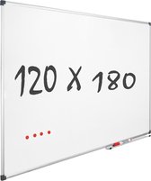 IVOL Whiteboard 120x180cm - Magnetisch - Gelakt staal - Met montagemateriaal