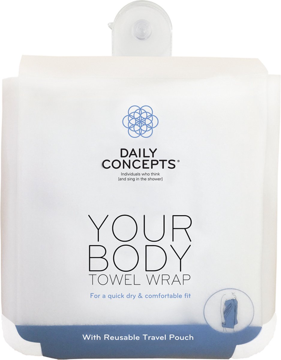 Daily Concepts | DAGELIJKSE LICHAAMSHANDDOEK | Wellness |Handdoek | lichaam Handdoek | spa | relax