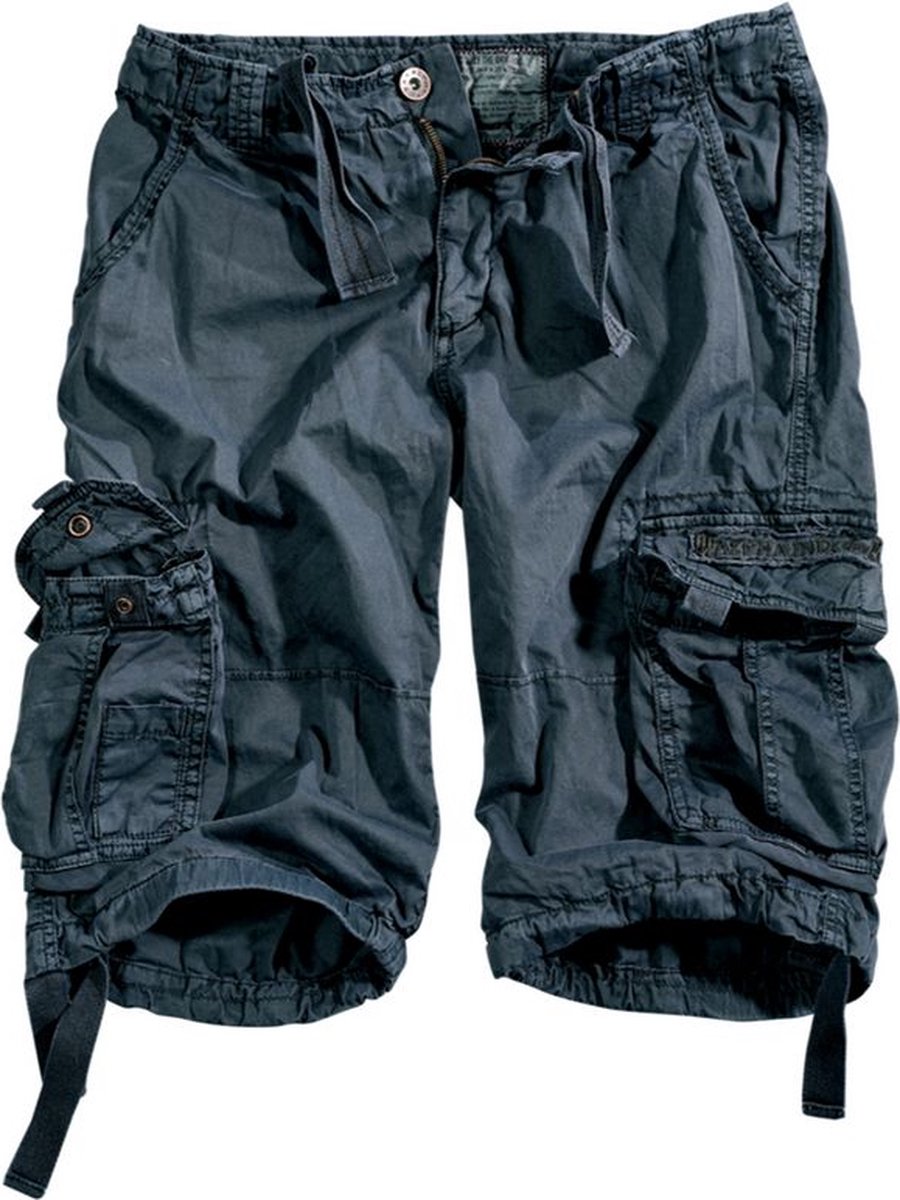 Alpha Industries Jet Short Shorts / Hose Greyblack-40